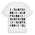 Biskopsboda ordlek t-shirt