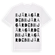 Bjäragården ordlek t-shirt