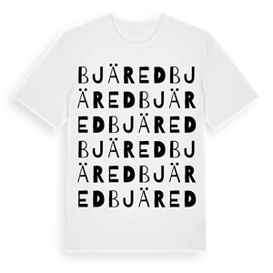 Bjäred ordlek t-shirt – ekologisk bomull t-shirt från Pinshirt