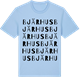 Blue Soul t-shirt med Bjärhus ordlek t-shirt