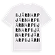 Bjärnarp ordlek t-shirt