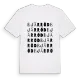 Bjärröd ordlek t-shirt