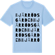 Blue Soul t-shirt med Bjärrödsgården ordlek t-shirt