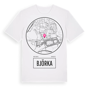 Björka t-shirt – ekologisk bomull t-shirt från Pinshirt