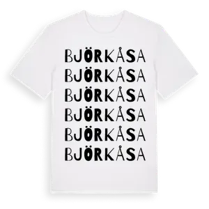 Björkåsa ordlek t-shirt – ekologisk bomull t-shirt från Pinshirt