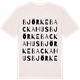 Vintage White t-shirt med Björkebackahus ordlek t-shirt
