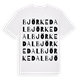 Björkedal ordlek t-shirt