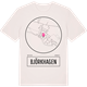 Vintage White t-shirt med Björkhagen t-shirt