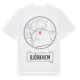 White t-shirt med Björkhem t-shirt