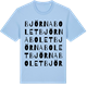 Blue Soul t-shirt med Björnabolet ordlek t-shirt