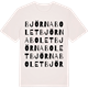 Vintage White t-shirt med Björnabolet ordlek t-shirt