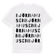 Björnahusen ordlek t-shirt