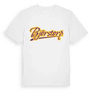 Björstorp baseball t-shirt – ekologisk bomull t-shirt från Pinshirt