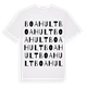 Boahult ordlek t-shirt