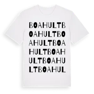 Boahult ordlek t-shirt – ekologisk bomull t-shirt från Pinshirt