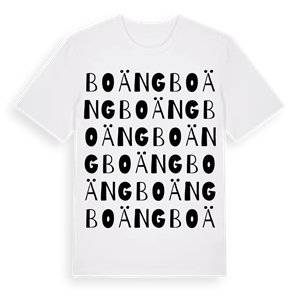 Boäng ordlek t-shirt – ekologisk bomull t-shirt från Pinshirt