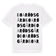 Boaröds gård ordlek t-shirt