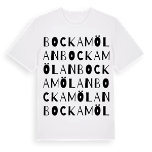 Bockamölan ordlek t-shirt – ekologisk bomull t-shirt från Pinshirt