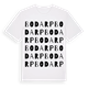Bodarp ordlek t-shirt
