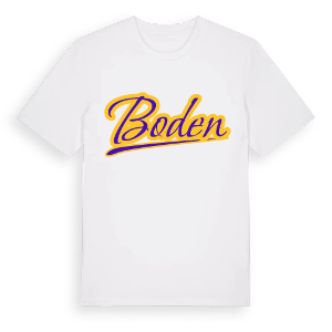 Boden baseball t-shirt – ekologisk bomull t-shirt från Pinshirt