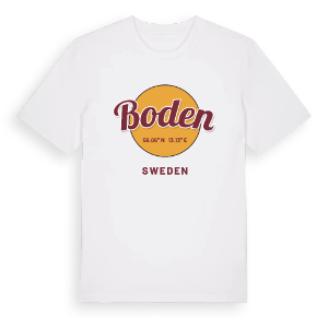 Boden cirkel t-shirt – ekologisk bomull t-shirt från Pinshirt