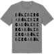Mid Heather Gray t-shirt med Bökeberga ordlek t-shirt