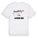 Någon i Bokehall älskar mig t-shirt