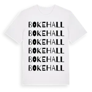 Bokehall ordlek t-shirt – ekologisk bomull t-shirt från Pinshirt