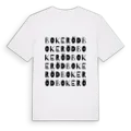 Bokeröd ordlek t-shirt