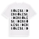 Bökesliden ordlek t-shirt