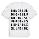 Bokeslund ordlek t-shirt