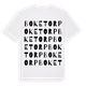 White t-shirt med Boketorp ordlek t-shirt