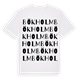 Bökholm ordlek t-shirt