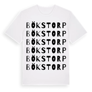 Bökstorp ordlek t-shirt – ekologisk bomull t-shirt från Pinshirt