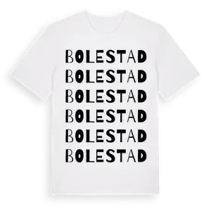 Bolestad ordlek t-shirt – ekologisk bomull t-shirt från Pinshirt
