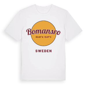 Bomansro cirkel t-shirt – ekologisk bomull t-shirt från Pinshirt