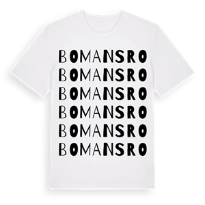 Bomansro ordlek t-shirt – ekologisk bomull t-shirt från Pinshirt