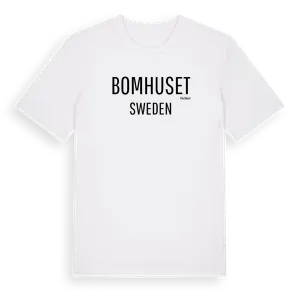 Bomhuset i Sverige t-shirt – ekologisk bomull t-shirt från Pinshirt