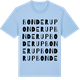 Blue Soul t-shirt med Bonderup ordlek t-shirt