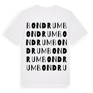 Bondrum ordlek t-shirt – ekologisk bomull t-shirt från Pinshirt