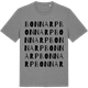 Mid Heather Gray t-shirt med Bonnarp ordlek t-shirt