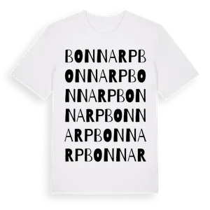 Bonnarp ordlek t-shirt – ekologisk bomull t-shirt från Pinshirt