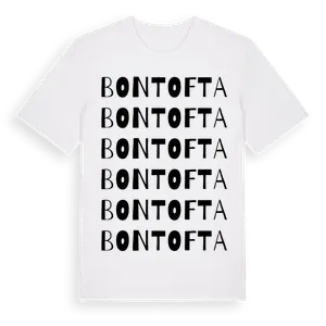 Bontofta ordlek t-shirt – ekologisk bomull t-shirt från Pinshirt