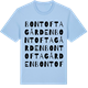 Blue Soul t-shirt med Bontoftagården ordlek t-shirt