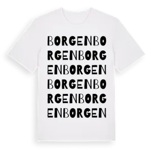 Borgen ordlek t-shirt – ekologisk bomull t-shirt från Pinshirt