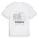 Borggården karta t-shirt