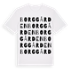 Borggården ordlek t-shirt