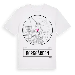 Borggården t-shirt – ekologisk bomull t-shirt från Pinshirt