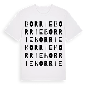 Borrie ordlek t-shirt – ekologisk bomull t-shirt från Pinshirt