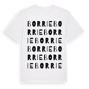 Borrie ordlek t-shirt – ekologisk bomull t-shirt från Pinshirt